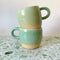 Ceramic Mug in Mint Glaze by Bei Creative. Australian Art Prints and Homewares. Green Door Decor. www.greendoordecor.com.au