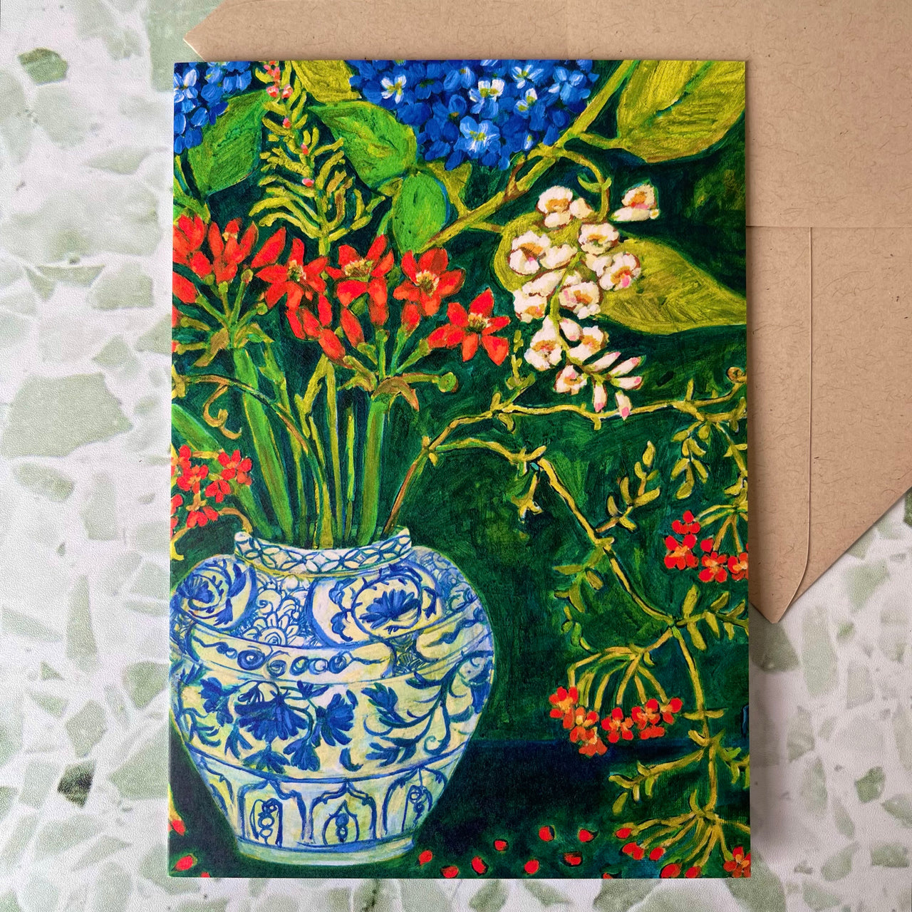 Greeting Card by Pia Kuykhoven | Card 23. Australian Art Prints, Gifts, Fashion and Homewares. Green Door Decor. www.greendoordecor.com.au