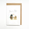 Dad To Bee | Greeting Card by Well Drawn. Australian Art Prints and Homewares. Green Door Decor. www.greendoordecor.com.au