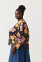 Dahlia Batwing Sweat | Rain Floral by Nancybird. Australian Art Prints, Gifts, Fashion and Homewares. Green Door Decor. www.greendoordecor.com.au