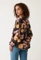 Dahlia Batwing Sweat | Rain Floral by Nancybird. Australian Art Prints, Gifts, Fashion and Homewares. Green Door Decor. www.greendoordecor.com.au