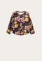 Dahlia Batwing Sweat | Rain Floral by Nancybird. Australian Art Prints, Gifts, Fashion and Homewares. Green Door Decor. www.greendoordecor.com.au
