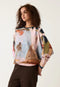 Dahlia Batwing Sweat | Night Herons by Nancybird. Australian Art Prints, Fashion and Homewares. Green Door Decor. www.greendoordecor.com.au