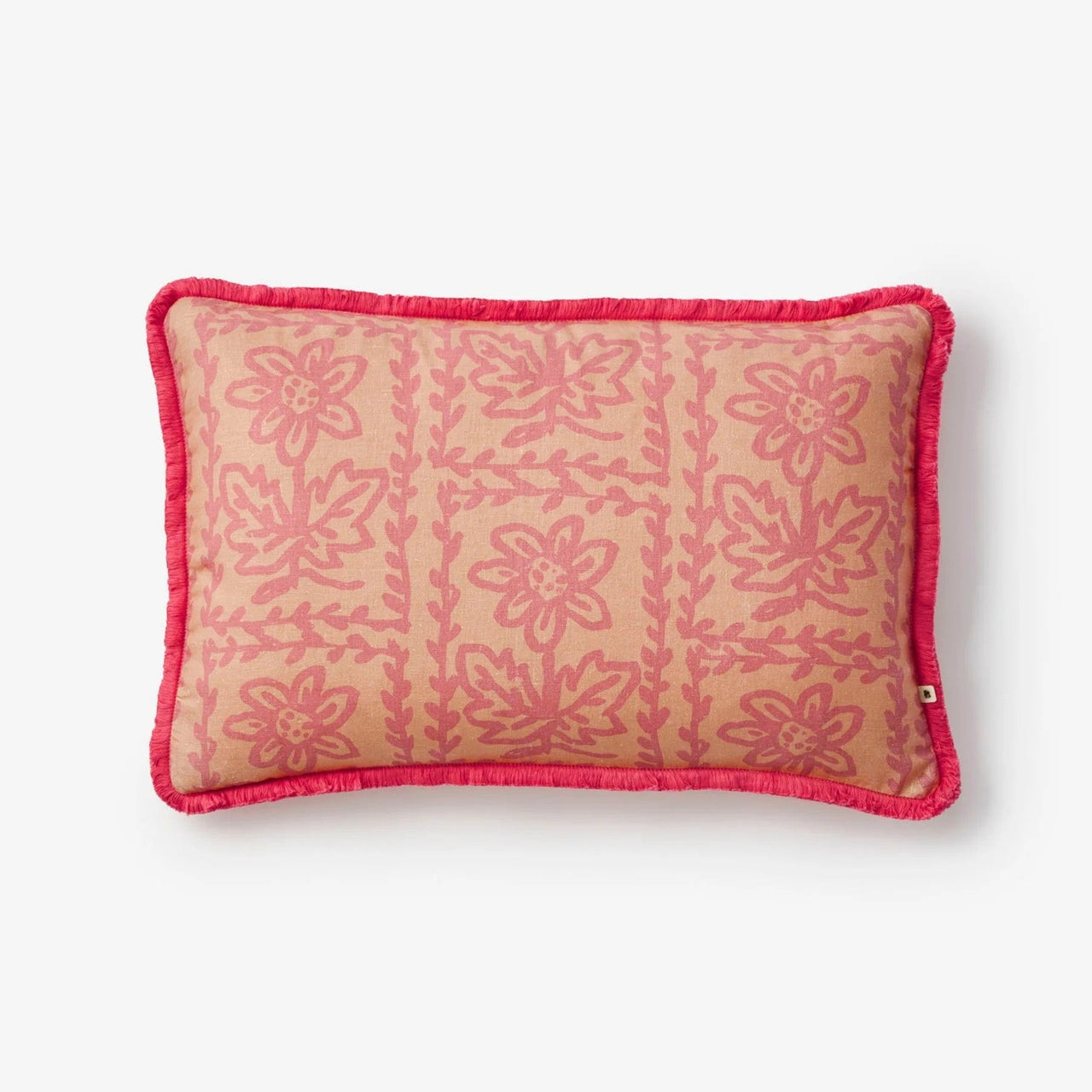 Cushion (60x40cm) | Daisy Peach by Bonnie and Neil. Australian Art Prints and Homewares. Green Door Decor. www.greendoordecor.com.au