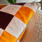 'Damas' Checkerboard Cushion | Mocha by Sage and Clare. Australian Art Prints and Homewares. Green Door Decor. www.greendoordecor.com.au