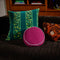 'Dana' Round Cushion | Plumberry by Sage and Clare. Australian Art Prints, Gifts, Fashion and Homewares. Green Door Decor. www.greendoordecor.com.au