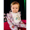'Bunny Blue Floral' Dandy Duo Bibs - 2 Pack | Lilac by Fleur Harris. Australian Art Prints, Gifts, Fashion and Homewares. Green Door Decor. www.greendoordecor.com.au