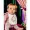 'Bunny Floral' Dandy Duo Bibs - 2 Pack | Pink Love by Fleur Harris. Australian Art Prints, Gifts, Fashion and Homewares. Green Door Decor. www.greendoordecor.com.au