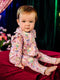 'Bunny Floral' Dandy Duo Bibs - 2 Pack | Pink Love by Fleur Harris. Australian Art Prints, Gifts, Fashion and Homewares. Green Door Decor. www.greendoordecor.com.au