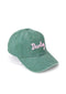 'Darling' Cap - Green/Pink | FAR MER. by Whitney | Whitney Spicer Art. Australian Art Prints, Gifts, Fashion and Homewares. Green Door Decor. www.greendoordecor.com.au