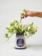 Del Sol Palm Vase | Blue by Jones and Co. Australian Art Prints and Homewares. Green Door Decor. www.greendoordecor.com.au