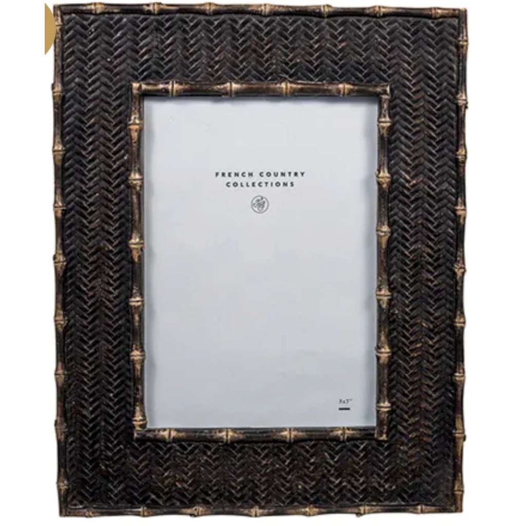 Dermont Black Photo Frame | 5 x 7 by French Country Collections. Australian Art Prints, Gifts, Fashion and Homewares. Green Door Decor. www.greendoordecor.com.au