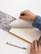 Notepad Jotter | Ivory Garden by Bespoke Letterpress. Australian Art Prints, Gifts, Fashion and Homewares. Green Door Decor. www.greendoordecor.com.au