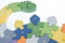 Dinosaur A-Z Chunky Jigsaw Puzzle by Eleganter Australia. Australian Art Prints, Gifts, Fashion and Homewares. Green Door Decor. www.greendoordecor.com.au