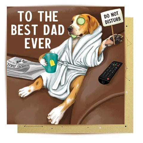 Greeting Card | Do Not Disturb Dad