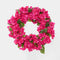 Dolce Vita Bougainvillea Wreath 66cm | Christmas Decoration by Florabelle. Australian Art Prints and Homewares. Green Door Decor. www.greendoordecor.com.au
