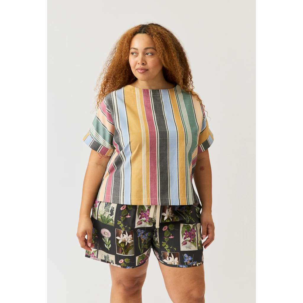 Dolman Top | Atlas Stripe by Nancybird. Australian Art Prints, Gifts, Fashion and Homewares. Green Door Decor. www.greendoordecor.com.au