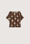Dolman Top | Ochre Flower by Nancybird. Australian Art Prints, Gifts, Fashion and Homewares. Green Door Decor. www.greendoordecor.com.au