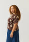 Dolman Top | Ochre Flower by Nancybird. Australian Art Prints, Gifts, Fashion and Homewares. Green Door Decor. www.greendoordecor.com.au