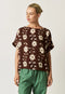 Dolman Top | Ochre Flower by Nancybird. Australian Art Prints, Gifts, Fashion and Homewares. Green Door Decor. www.greendoordecor.com.au