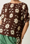 Dolman Top | Ochre Flower by Nancybird. Australian Art Prints, Gifts, Fashion and Homewares. Green Door Decor. www.greendoordecor.com.au