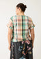Dolman Top | Summer Check by Nancybird. Australian Art Prints and Homewares. Green Door Decor. www.greendoordecor.com.au