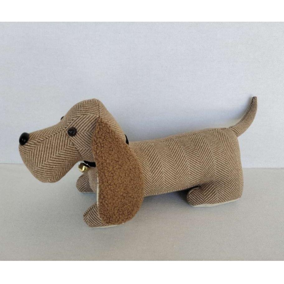 Doorstop | Sausage Dog by Yellow Rock Decor. Australian Art Prints and Homewares. Green Door Decor. www.greendoordecor.com.au