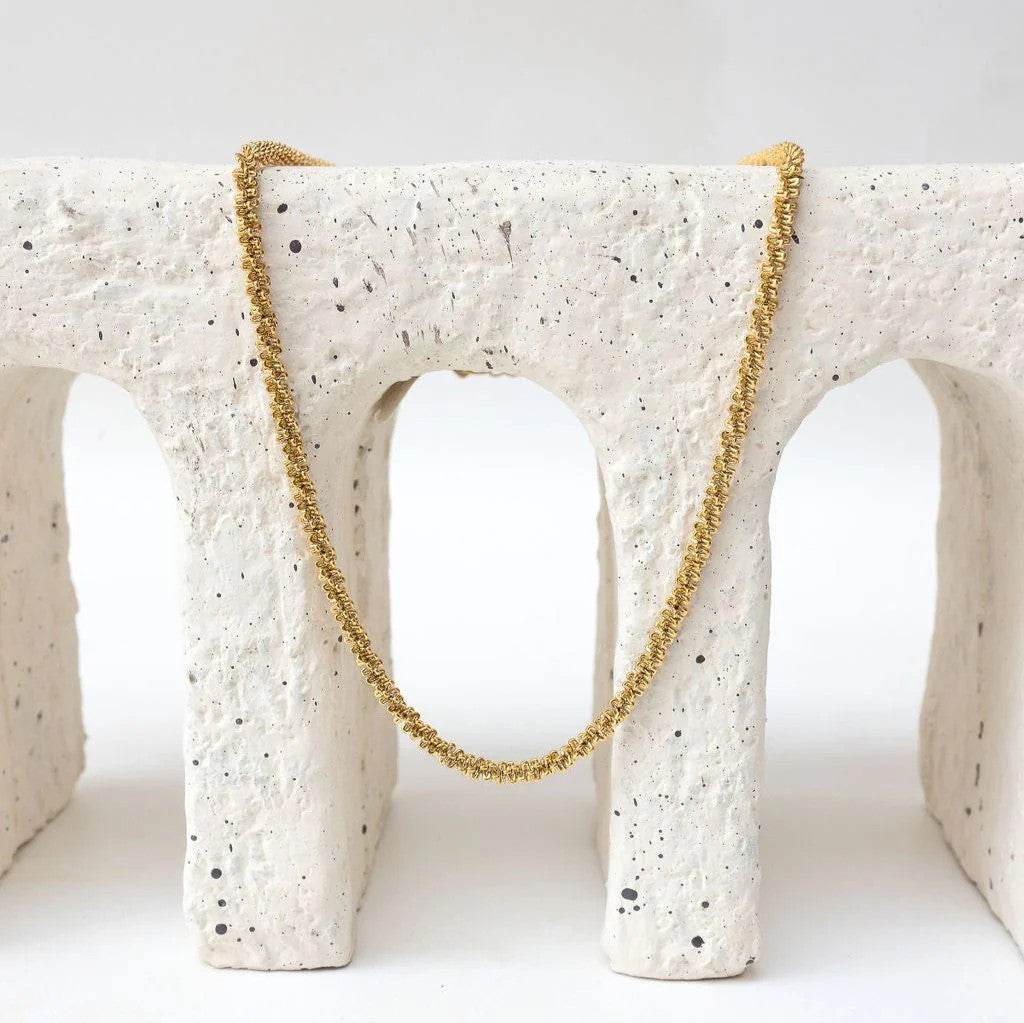 'Dorado' Necklace by Sun Soul Jewellery. Australian Art Prints and Homewares. Green Door Decor. www.greendoordecor.com.au