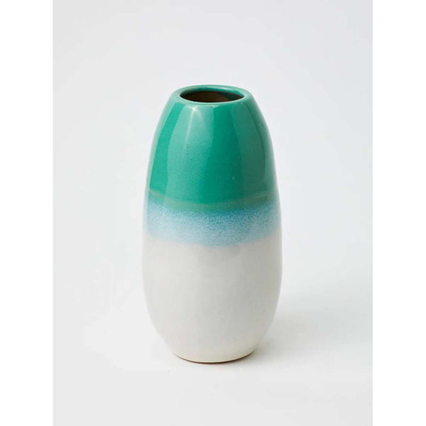 Dose Vase | Green Slip by Jones and Co. Australian Art Prints and Homewares. Green Door Decor. www.greendoordecor.com.au