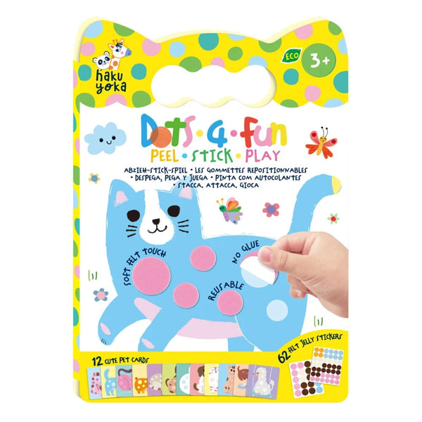 Dots 4 Fun - Peel Stick Play | Pets | Haku Yoka. Australian Art Prints, Gifts, Fashion and Homewares. Green Door Decor. www.greendoordecor.com.au