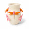 Dragonfly Vase | Pink & Orange by Noss & Co. Australian Art Prints, Gifts, Fashion and Homewares. Green Door Decor. www.greendoordecor.com.au