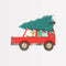 Napkins | Driving Reindeer by Meri Meri. Australian Art Prints and Homewares. Green Door Decor. www.greendoordecor.com.au