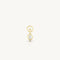 'Drop' Gold Charm by ToniMay. Australian Art Prints, Gifts, Fashion and Homewares. Green Door Decor. www.greendoordecor.com.au
