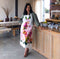 Apron | Aquilegia & Rose by Petal & Pins. Australian Art Prints, Gifts, Fashion and Homewares. Green Door Decor. www.greendoordecor.com.au