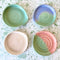 Spoon Rest | Pink & Mint Glaze by Bei Creative. Australian Art Prints and Homewares. Green Door Decor. www.greendoordecor.com.au