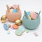 Easter Bunny Basket | Blush by Sage and Clare. Australian Art Prints and Homewares. Green Door Decor. www.greendoordecor.com.au
