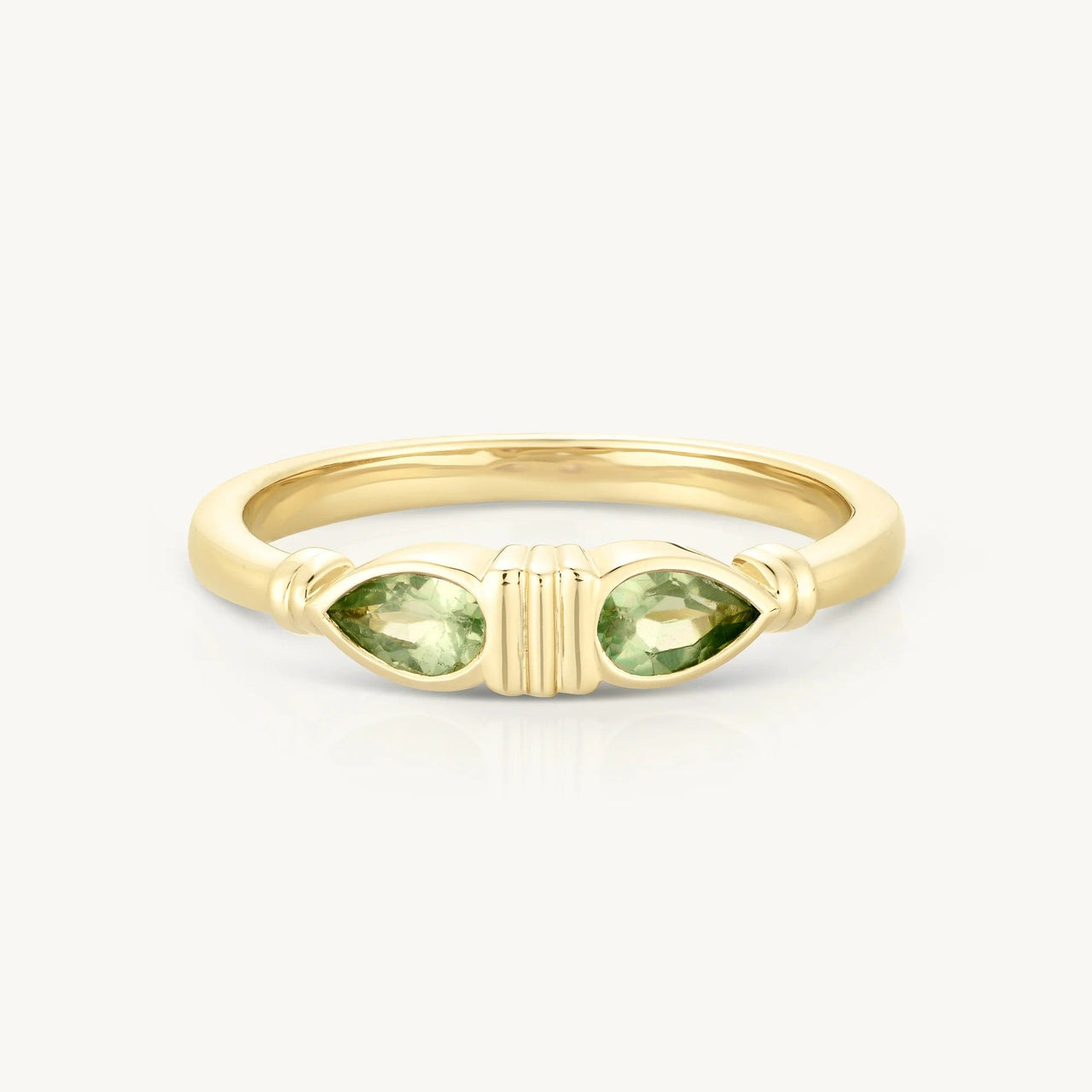 'Eden' Apatite Gold Ring | Various Sizes by ToniMay. Australian Art Prints, Fashion and Homewares. Green Door Decor. www.greendoordecor.com.au