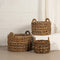 'Edie' Textural Woven Baskets by Inartisan. Australian Art Prints and Homewares. Green Door Decor. www.greendoordecor.com.au
