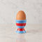 Egg Cup | Blue & Red Stripe by Noss & Co. Australian Art Prints, Gifts, Fashion and Homewares. Green Door Decor. www.greendoordecor.com.au