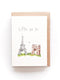 Eiffel For You | Greeting Card by Well Drawn. Australian Art Prints and Homewares. Green Door Decor. www.greendoordecor.com.au