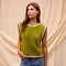 'Eleni" Knit Vest | Juniper by Sage and Clare. Australian Art Prints, Gifts, Fashion and Homewares. Green Door Decor. www.greendoordecor.com.au