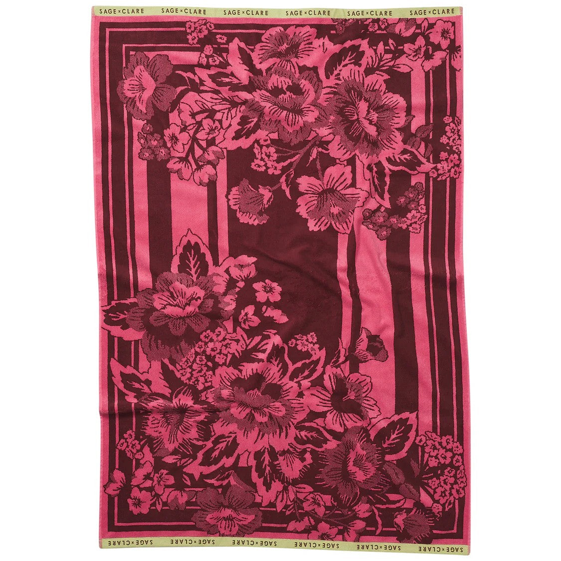 'Eliza' Bath Sheet | Primrose by Sage and Clare. Australian Art Prints, Gifts, Fashion and Homewares. Green Door Decor. www.greendoordecor.com.au