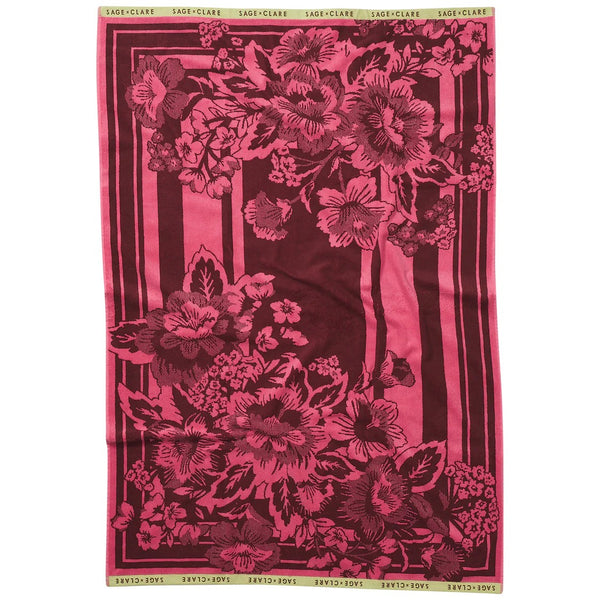 'Eliza' Bath Sheet | Primrose by Sage and Clare. Australian Art Prints, Gifts, Fashion and Homewares. Green Door Decor. www.greendoordecor.com.au