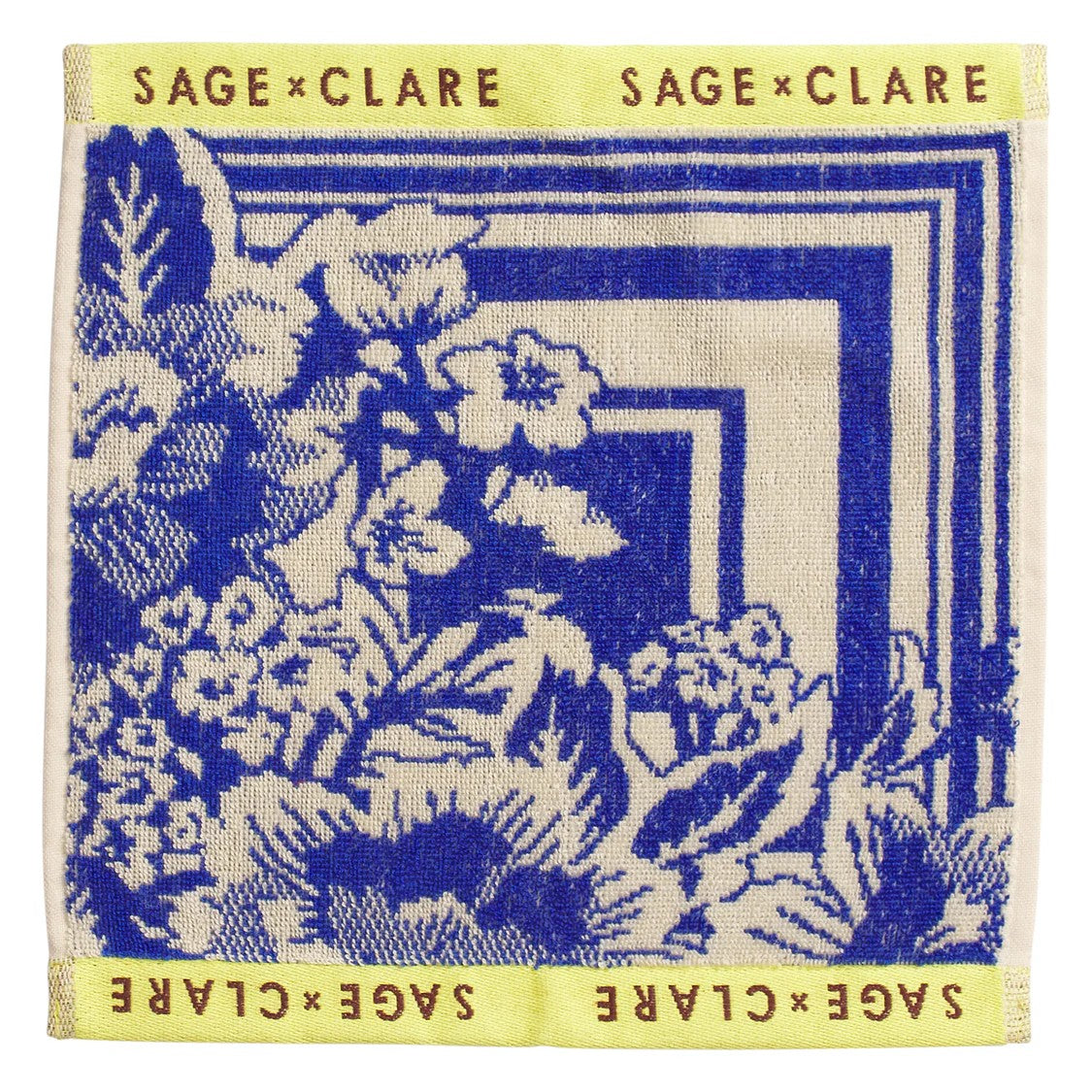 'Eliza' Face Washer Set | Ultramarine by Sage and Clare. Australian Art Prints, Gifts, Fashion and Homewares. Green Door Decor. www.greendoordecor.com.au