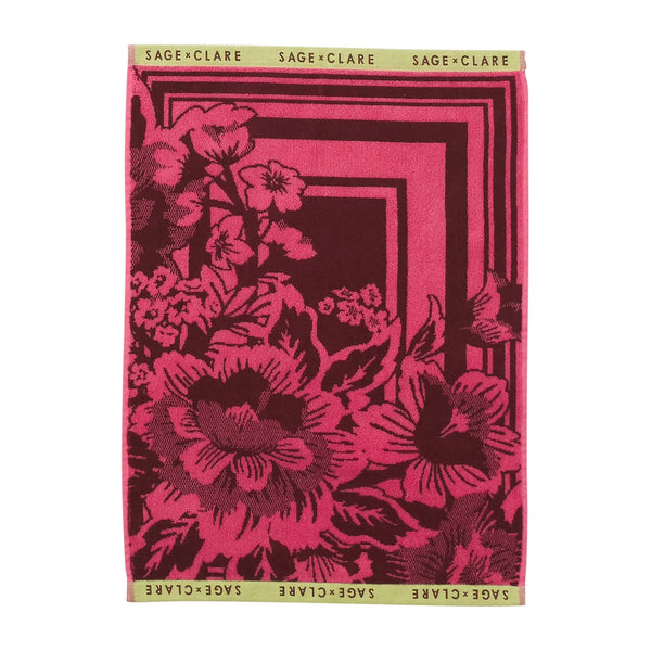 'Eliza' Hand Towel | Primrose by Sage and Clare. Australian Art Prints, Gifts, Fashion and Homewares. Green Door Decor. www.greendoordecor.com.au