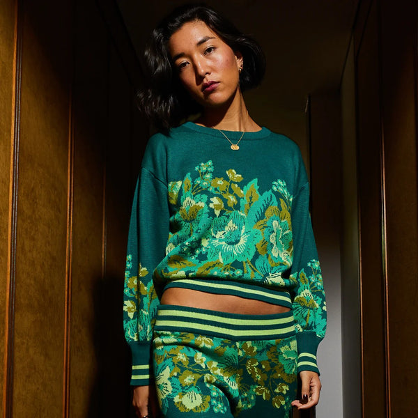 'Eliza' Knit Sweater by Sage and Clare. Australian Art Prints, Gifts, Fashion and Homewares. Green Door Decor. www.greendoordecor.com.au