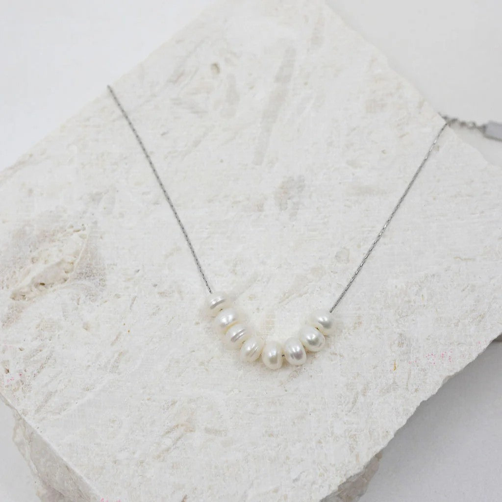 'Emily' Necklace | Silver by Sun Soul Jewellery. Australian Art Prints and Homewares. Green Door Decor. www.greendoordecor.com.au