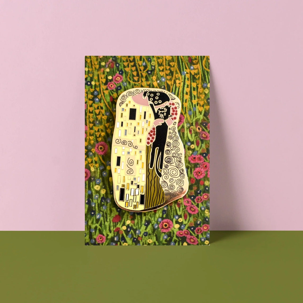 Enamel Pin | Kustcat by Vevoke. Australian Art Prints and Homewares. Green Door Decor. www.greendoordecor.com.au