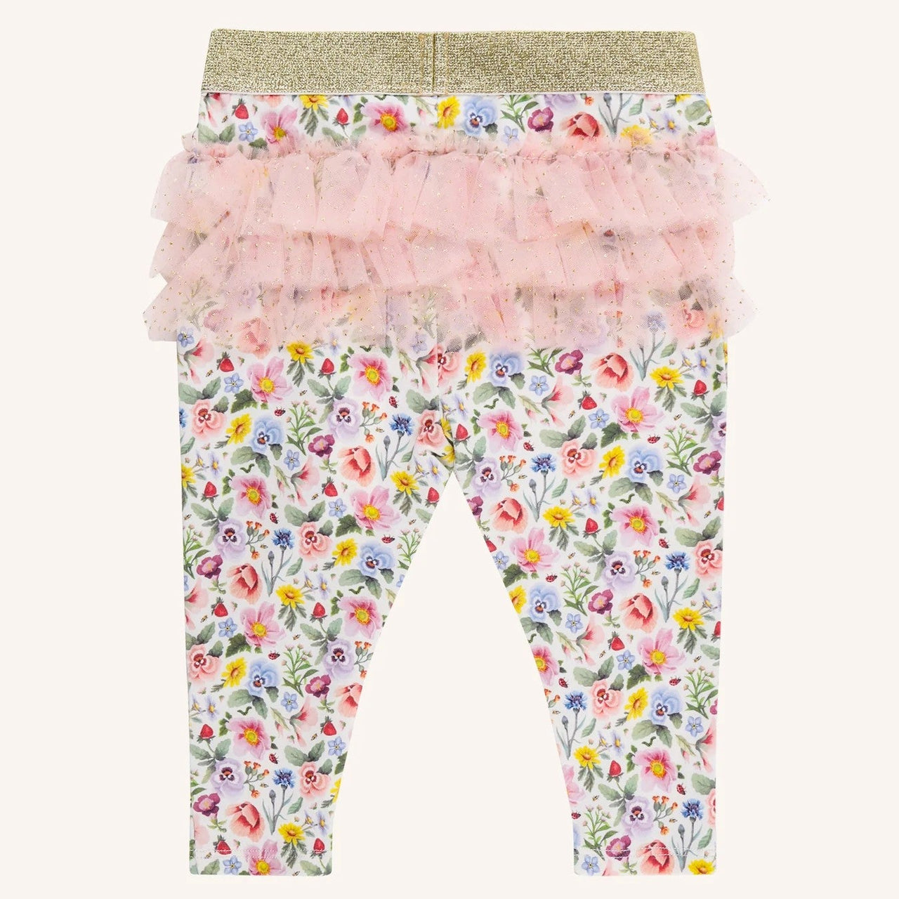 'Enchanted Flowers' Fabulous Frilled Legging | Cloud by Fleur Harris. Australian Art Prints and Homewares. Green Door Decor. www.greendoordecor.com.au