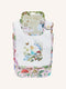 'Enchanted Flowers Party' Dandy Duo Bibs - 2 Pack | Sugar Pink by Fleur Harris. Australian Art Prints, Gifts, Fashion and Homewares. Green Door Decor. www.greendoordecor.com.au